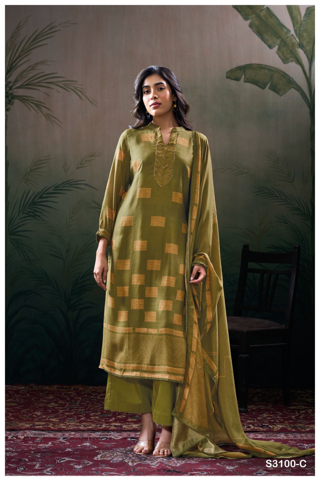 GANGA HANISHA 3100 PRINTED KURTIE SETS