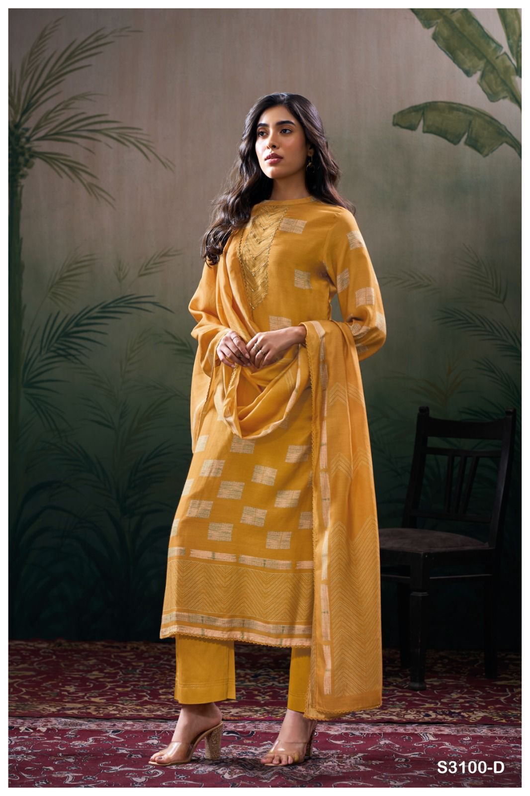GANGA HANISHA 3100 PRINTED KURTIE SETS