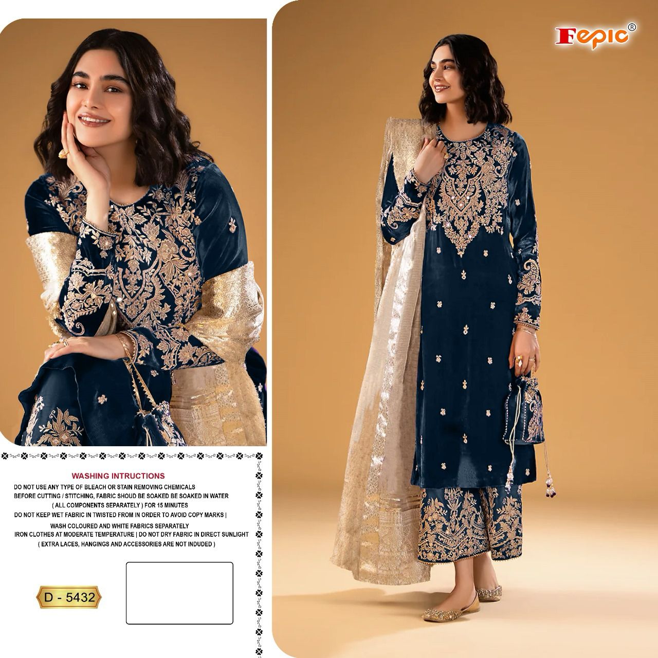 FEPIC D 5432 ROSEMEEN GEORGETTE SALWAR SUIT