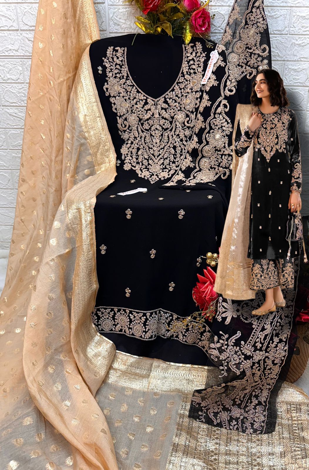 FEPIC D 5432 ROSEMEEN GEORGETTE SALWAR SUIT