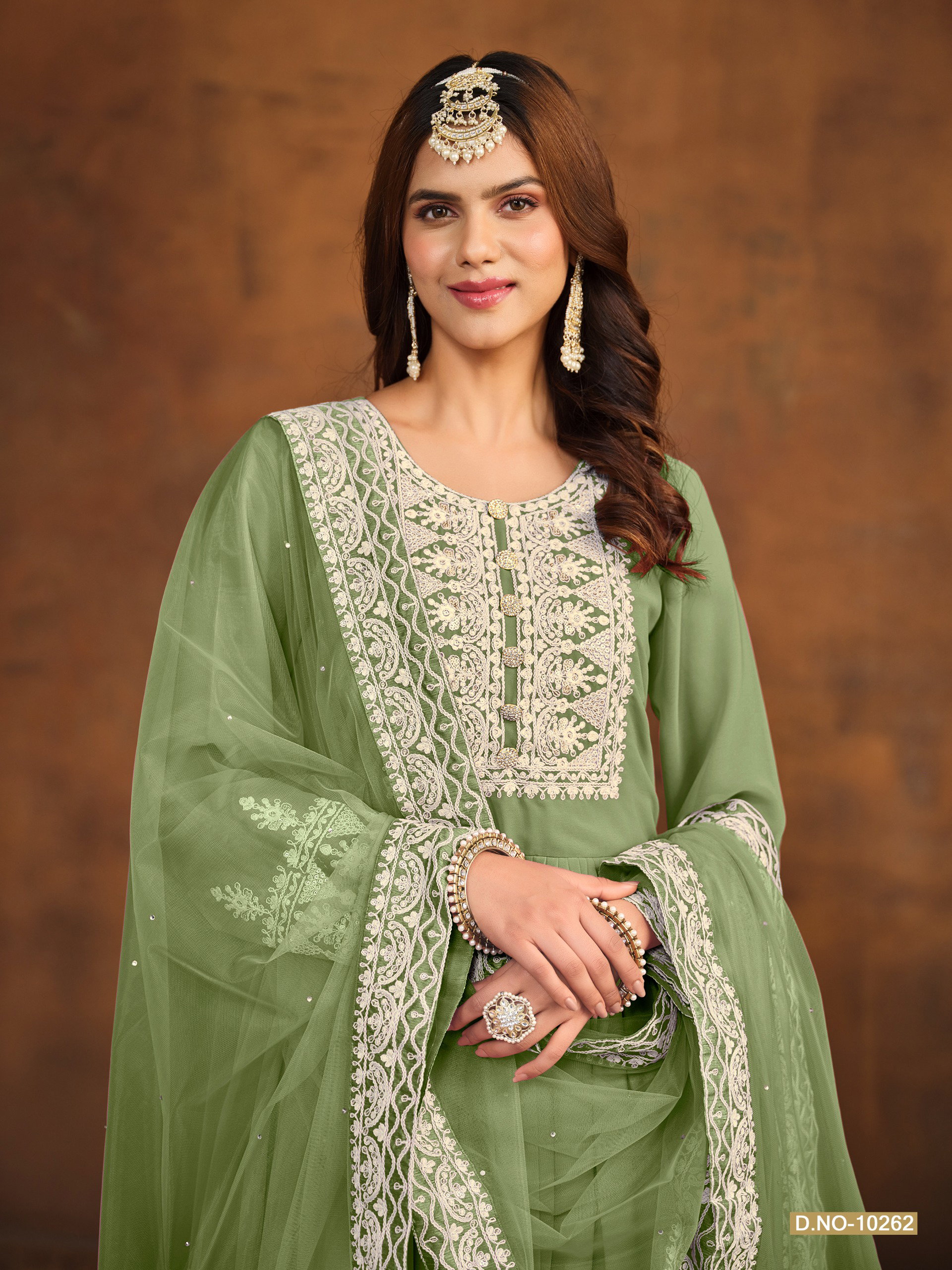 ANJUBAA VOL 26 FAUX GEORGETTE SALWAR SUIT COLLECTION