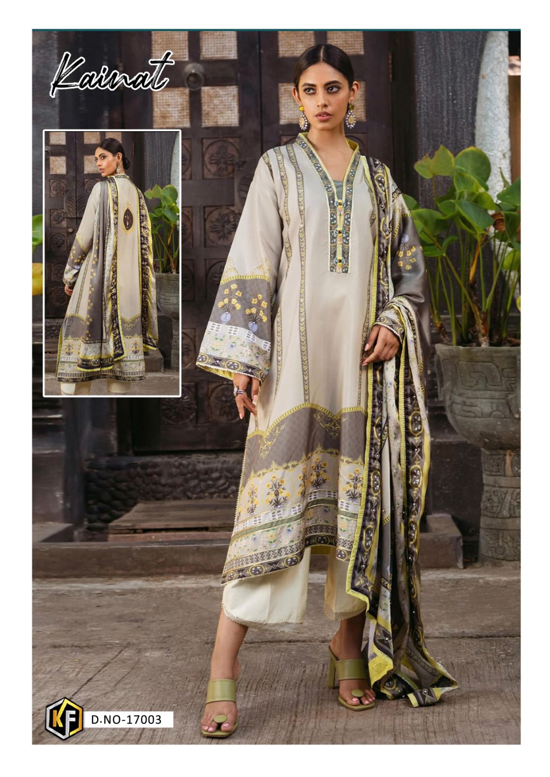 Keval Kainat Vol 17 Heavy Luxury Lawn Collection Dress Material