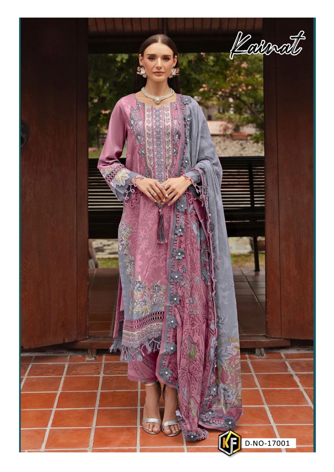 Keval Kainat Vol 17 Heavy Luxury Lawn Collection Dress Material