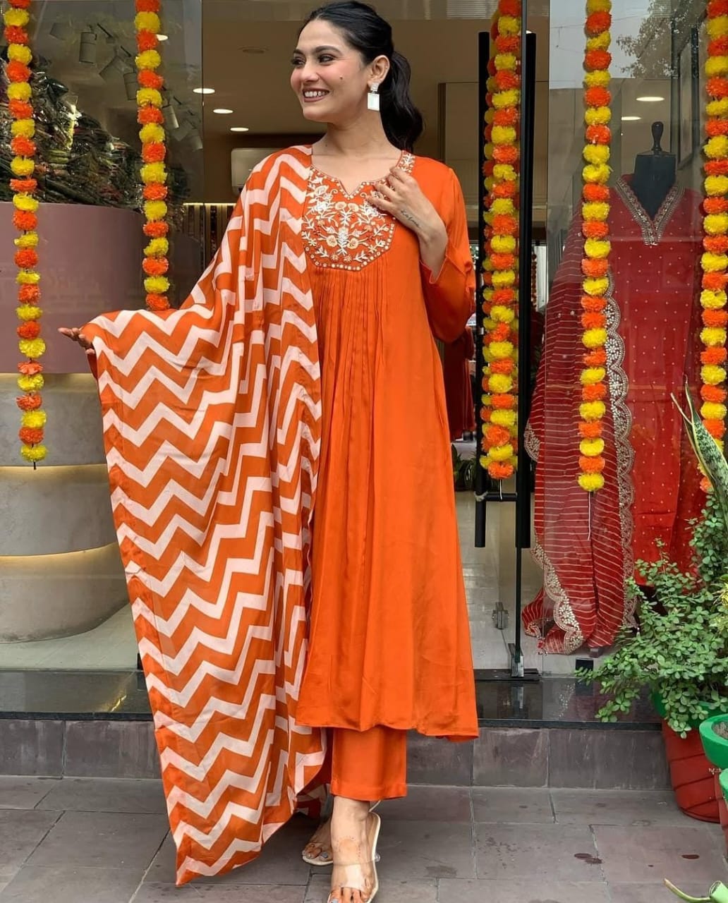 KUSUMA KL-04 KURTI PANT WITH DUPATTA COLLECTION