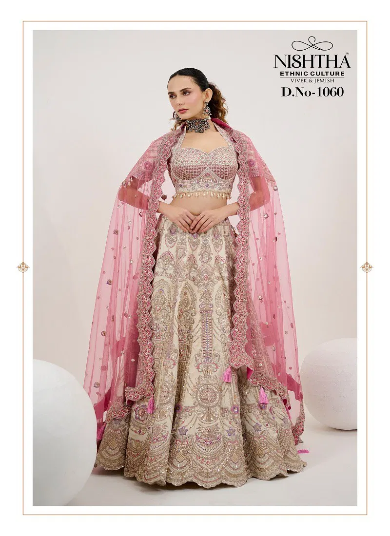 Nishtha 1060 Sea Green  Bridal Vol 2 Designer Lehenga Choli Collection