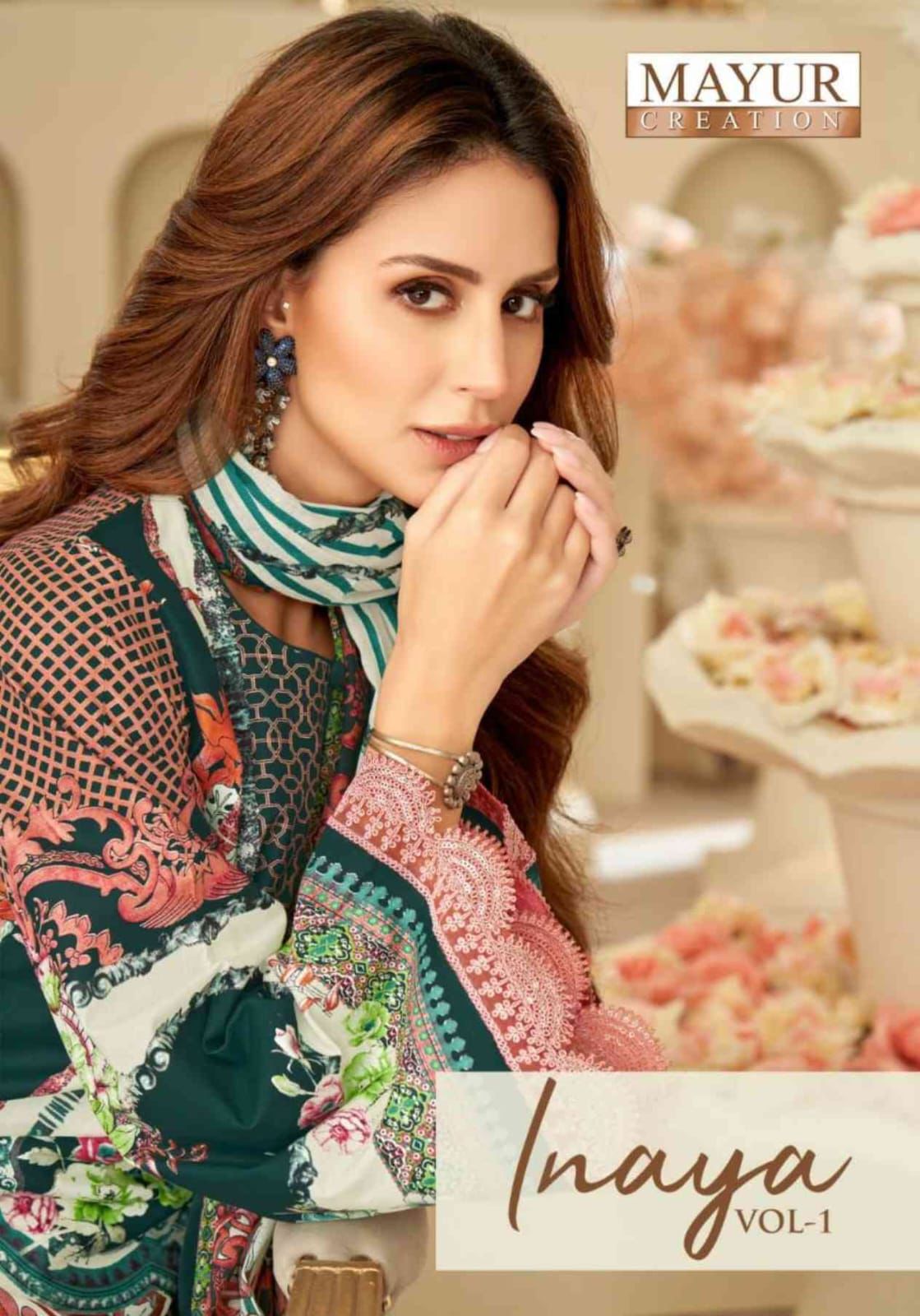 Mayur Inaya Vol 1 Printed Dress Material Collection