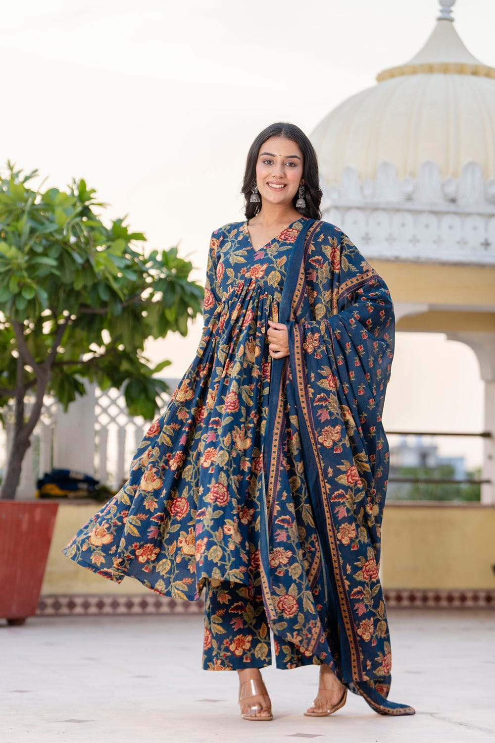 KUSUMA M-05 Voluminous Anarkali Suit Set
