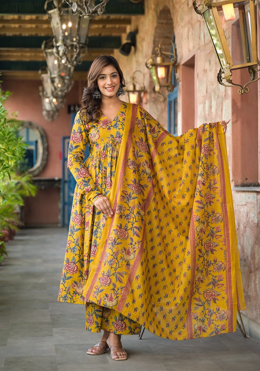 KUSUMA M-05 Voluminous Anarkali Suit Set