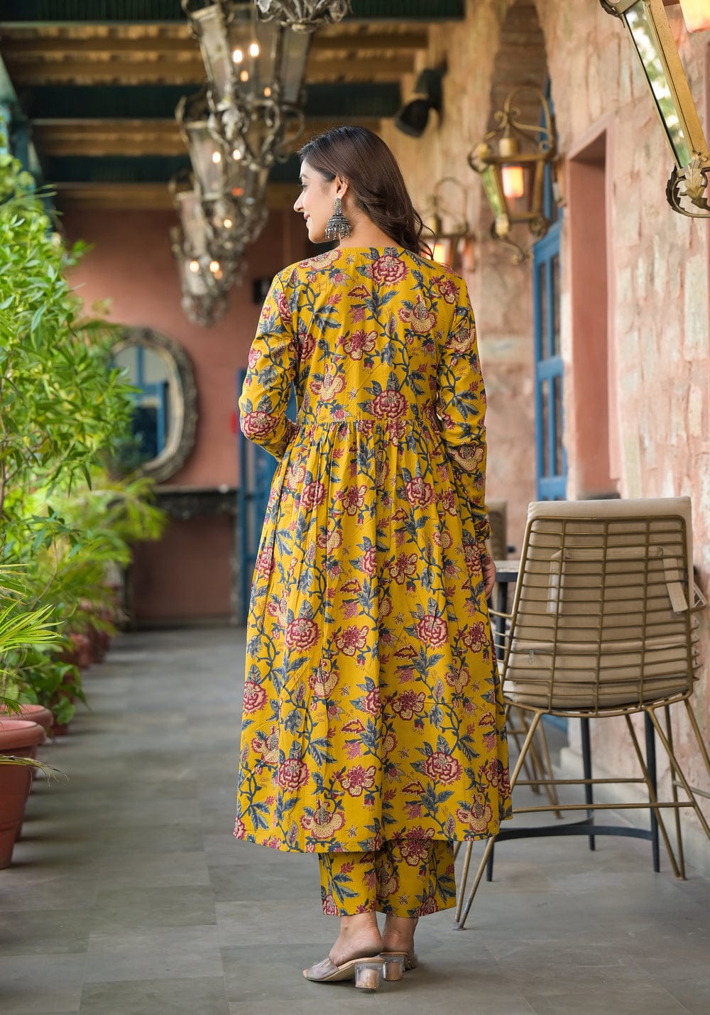 KUSUMA M-05 Voluminous Anarkali Suit Set