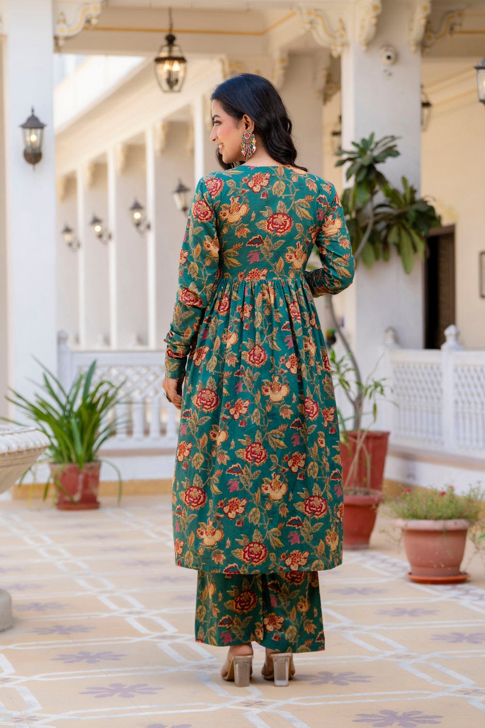 KUSUMA M-05 Voluminous Anarkali Suit Set