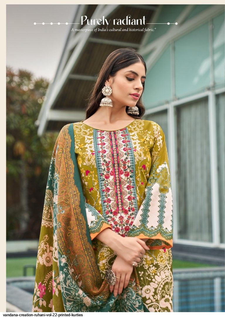 Vandana Creation Ruhani Vol 22 Printed Salwar Kameez Collection