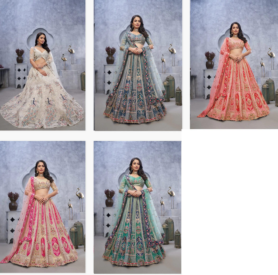 Banaavat Gazal Set 10 Organza Silk Fancy Lehenga Choli Collection