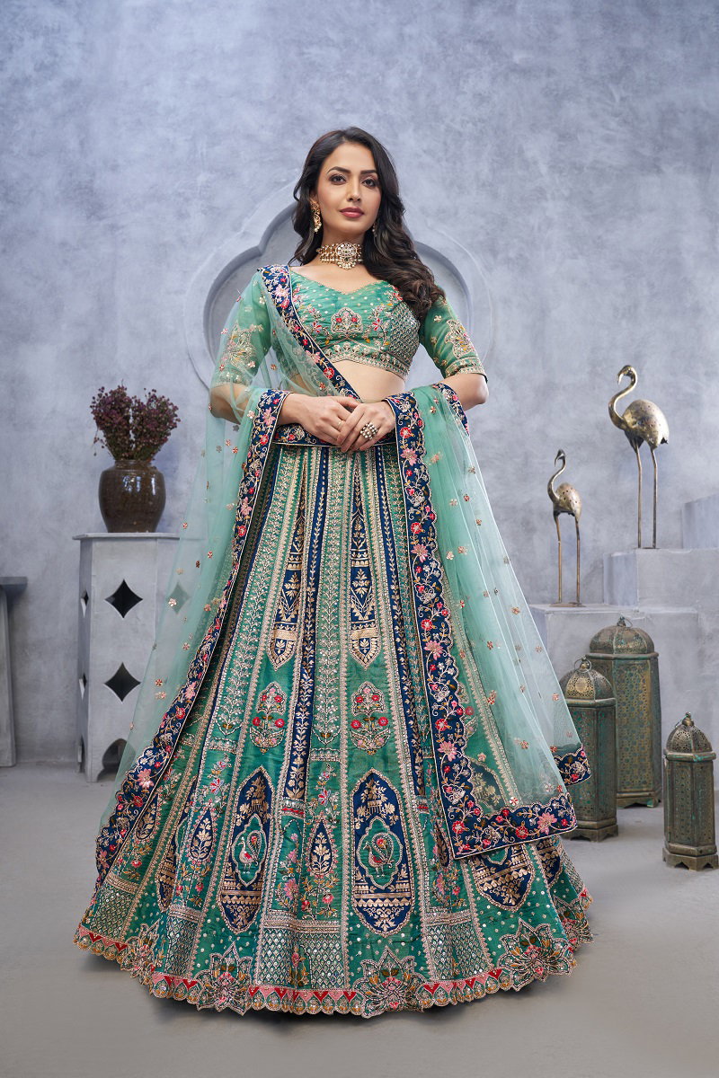 Banaavat Gazal Set 10 Organza Silk Fancy Lehenga Choli Collection