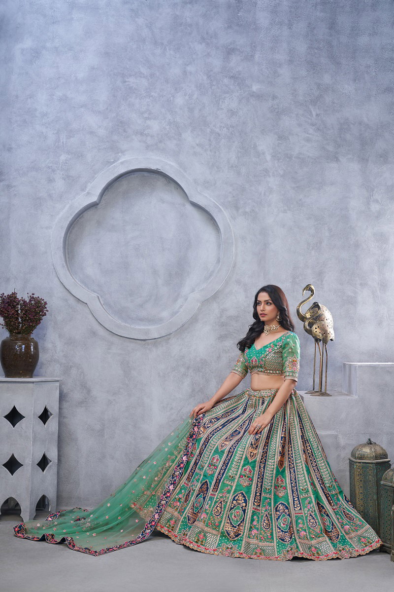 Banaavat Gazal Set 10 Organza Silk Fancy Lehenga Choli Collection