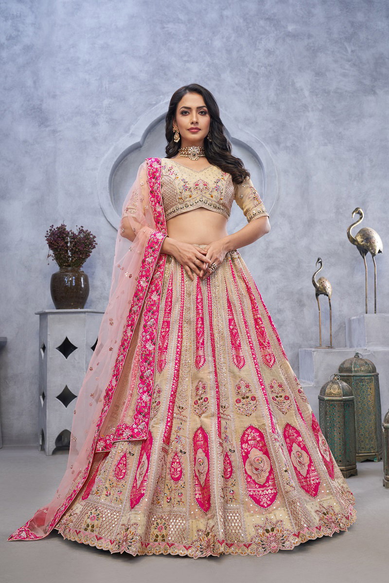 Banaavat Gazal Set 10 Organza Silk Fancy Lehenga Choli Collection