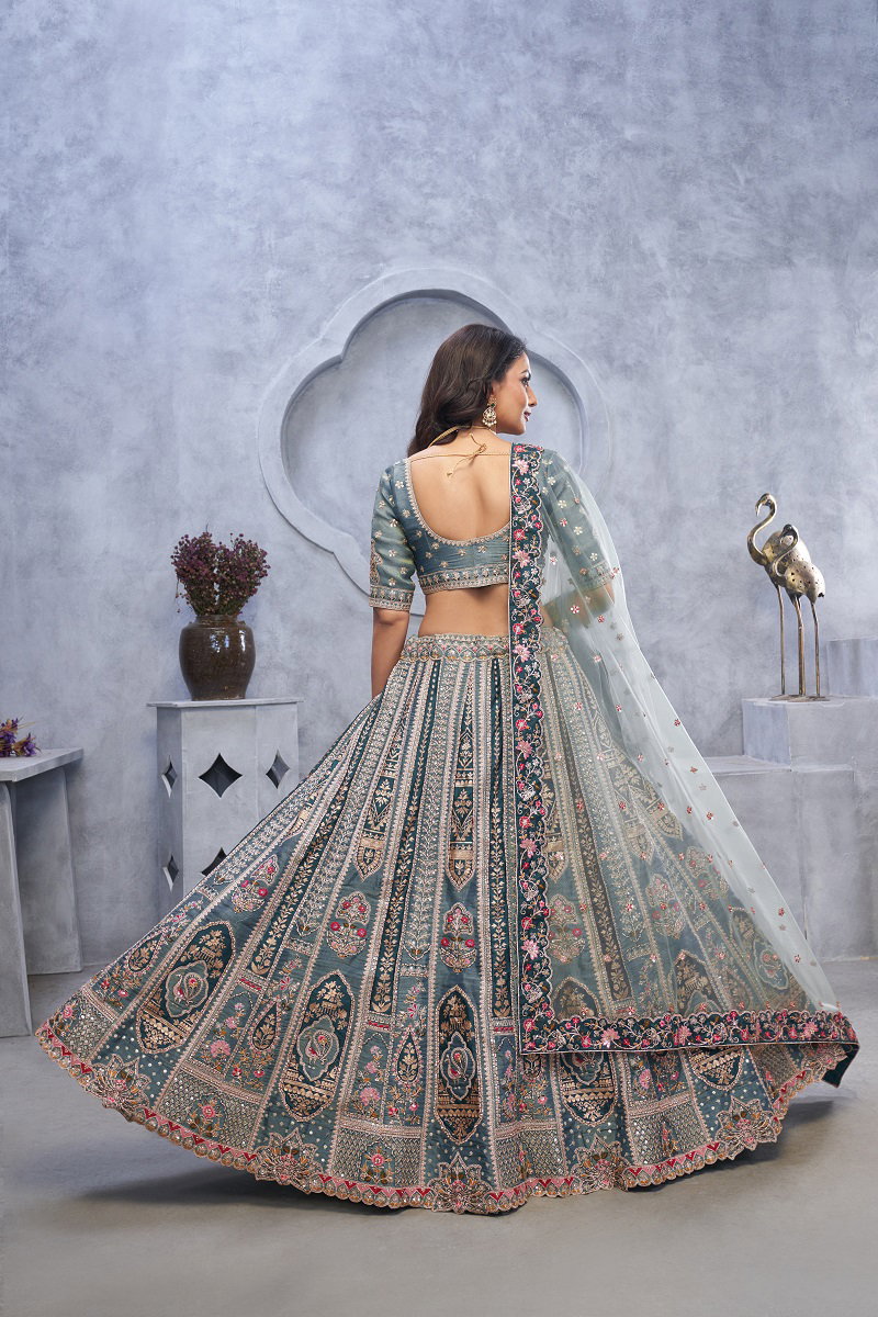Banaavat Gazal Set 10 Organza Silk Fancy Lehenga Choli Collection