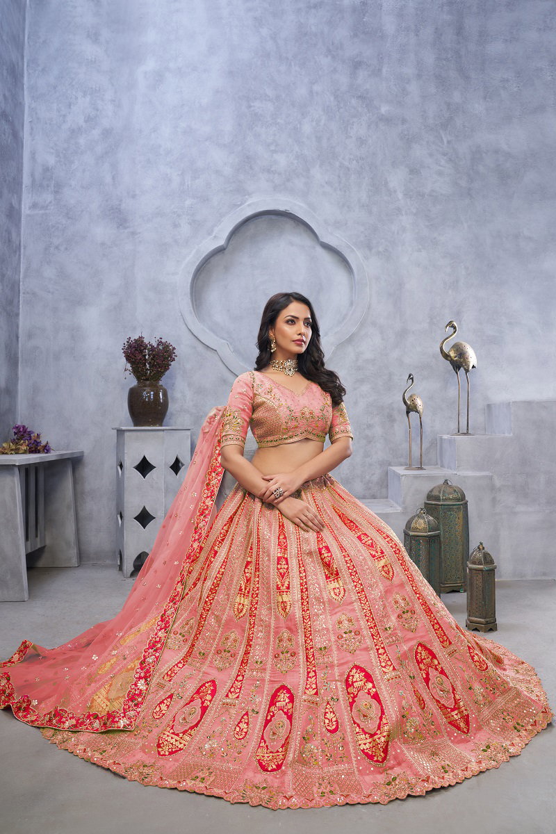 Banaavat Gazal Set 10 Organza Silk Fancy Lehenga Choli Collection