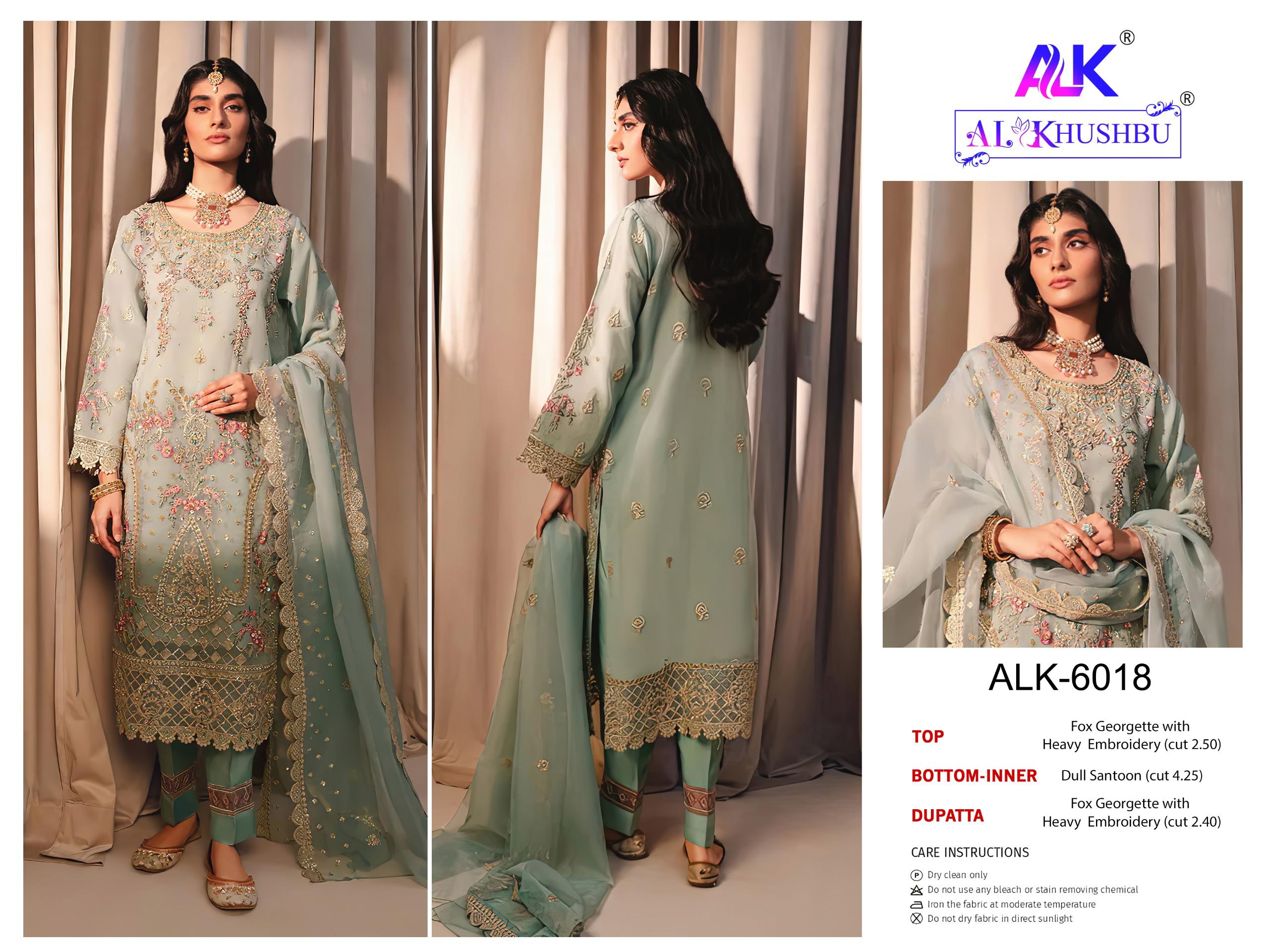 Alk Afifa Vol 3 Georgette Salwar Suit Collection