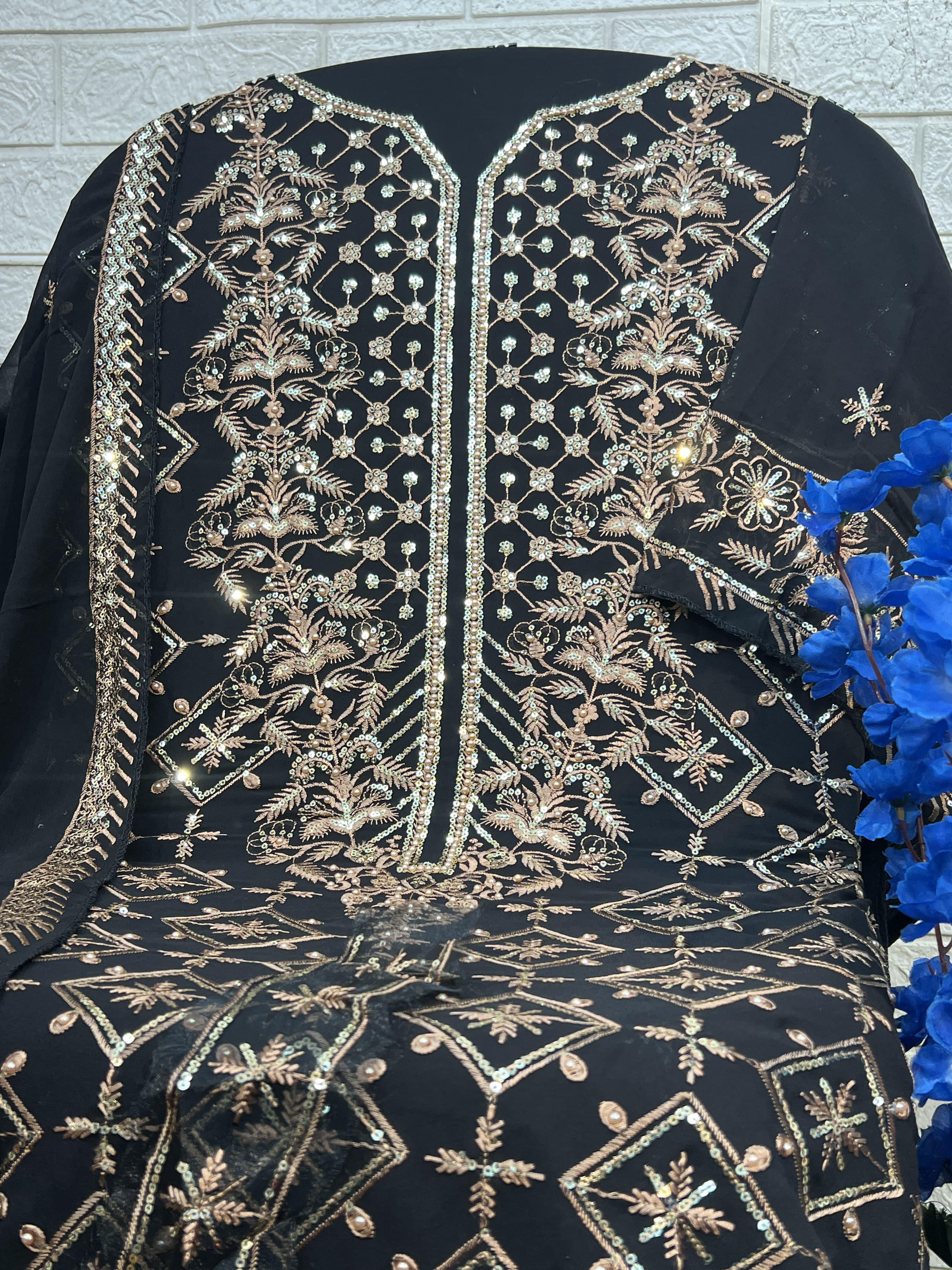 Alk Afifa Vol 3 Georgette Salwar Suit Collection