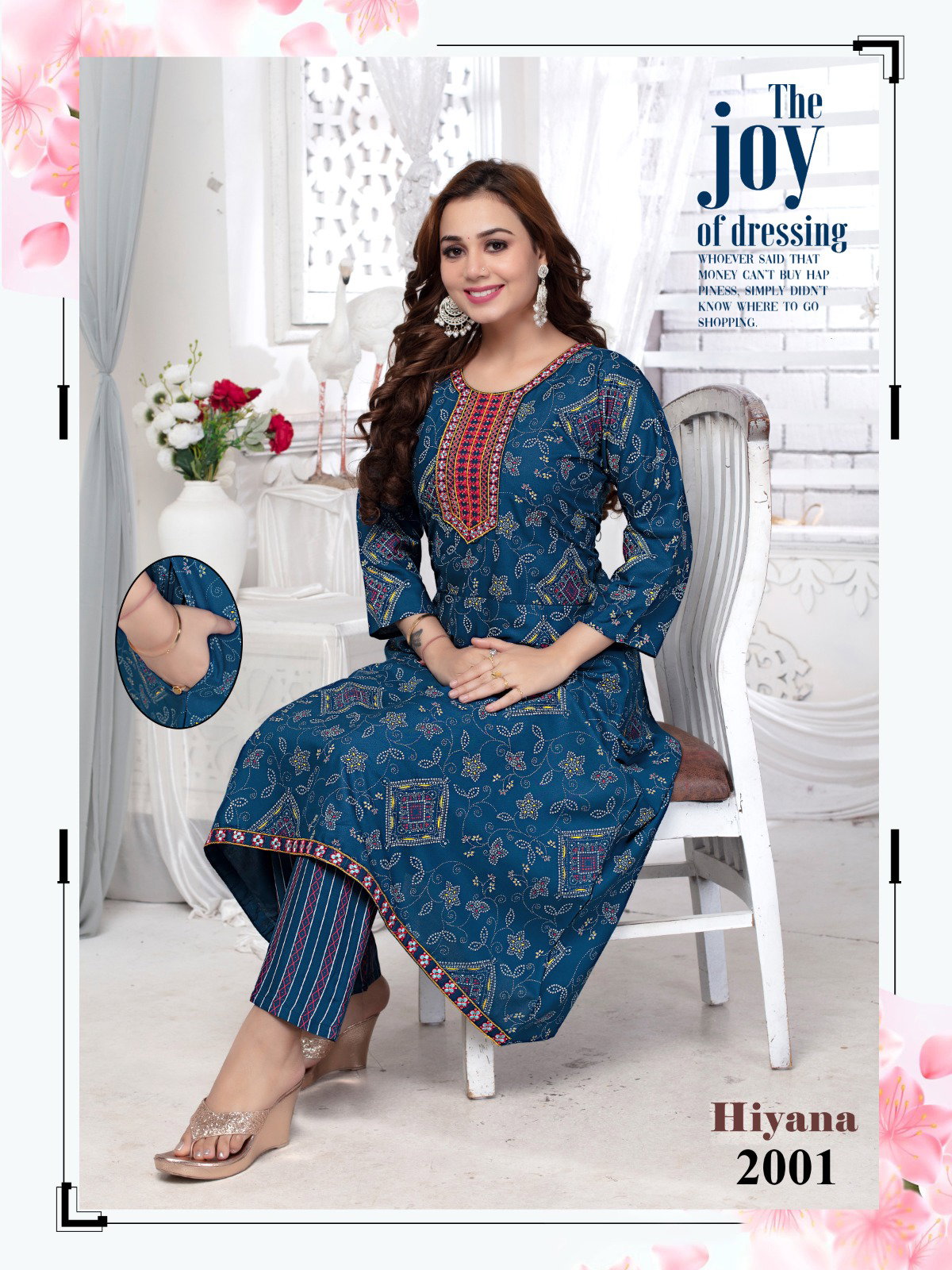 Trendy Hiyana Vol 31 Rayon Printed Kurtis Collection