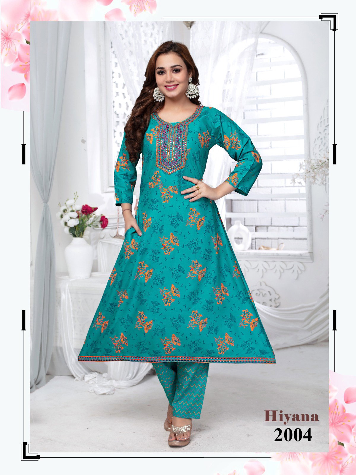 Trendy Hiyana Vol 31 Rayon Printed Kurtis Collection