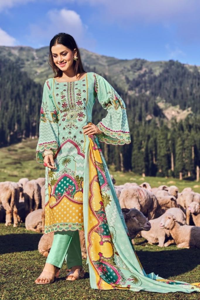 Belliza Aalia Pure Cotton Dress Material Collection