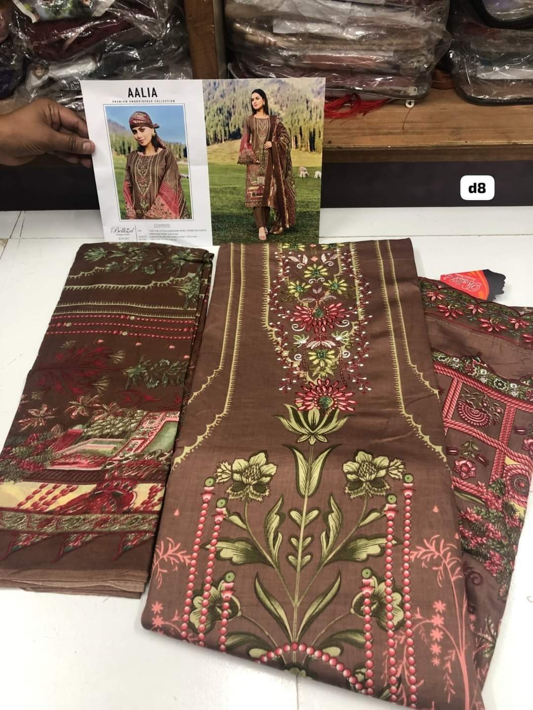 Belliza Aalia Pure Cotton Dress Material Collection