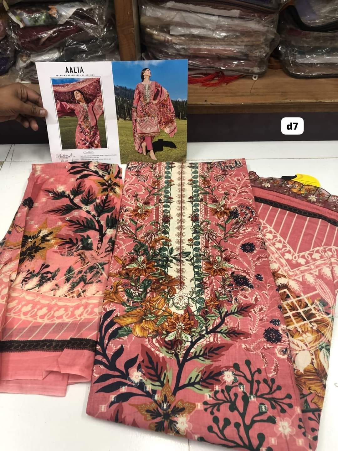 Belliza Aalia Pure Cotton Dress Material Collection