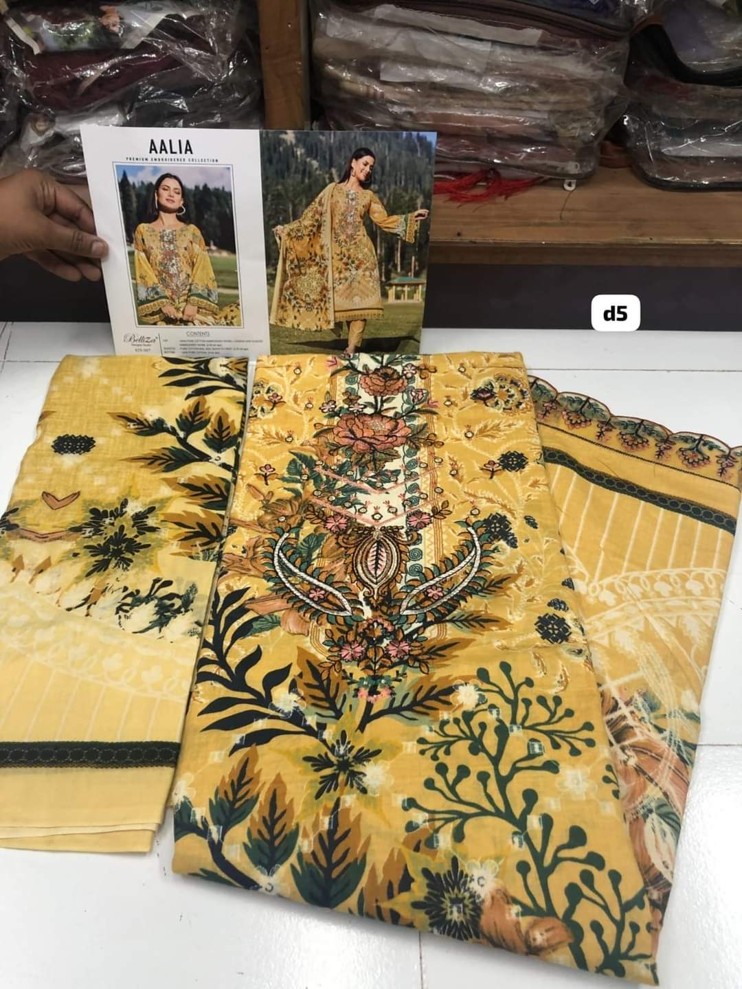 Belliza Aalia Pure Cotton Dress Material Collection