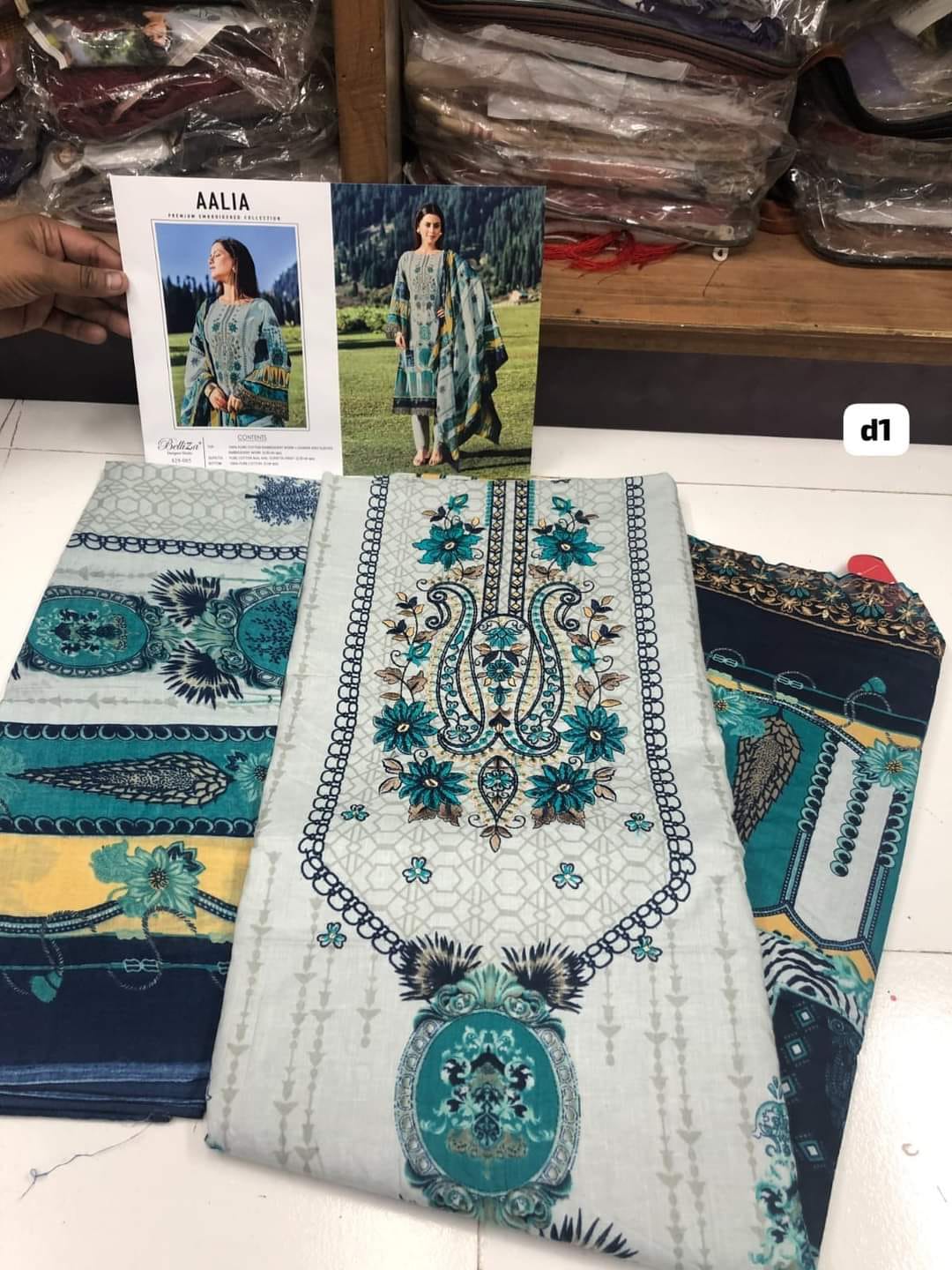 Belliza Aalia Pure Cotton Dress Material Collection