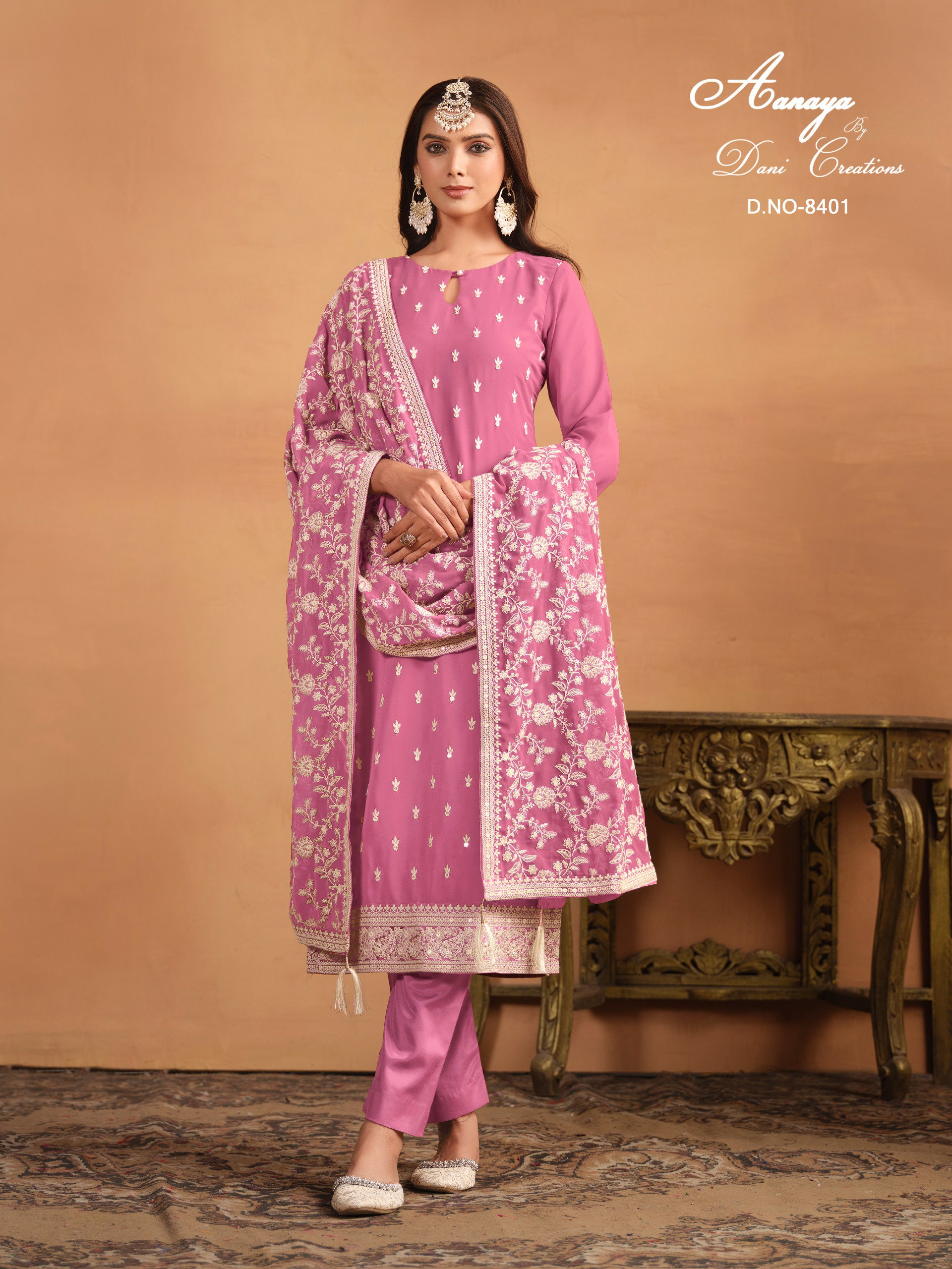 Aanaya Vol 184 Georgette Salwar Kameez Collection