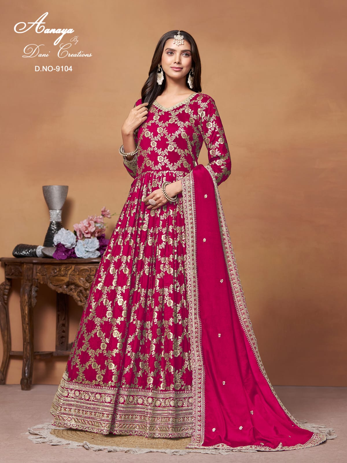 Aanaya Vol 191 Jacquard Designer Salwar Kameez Collection