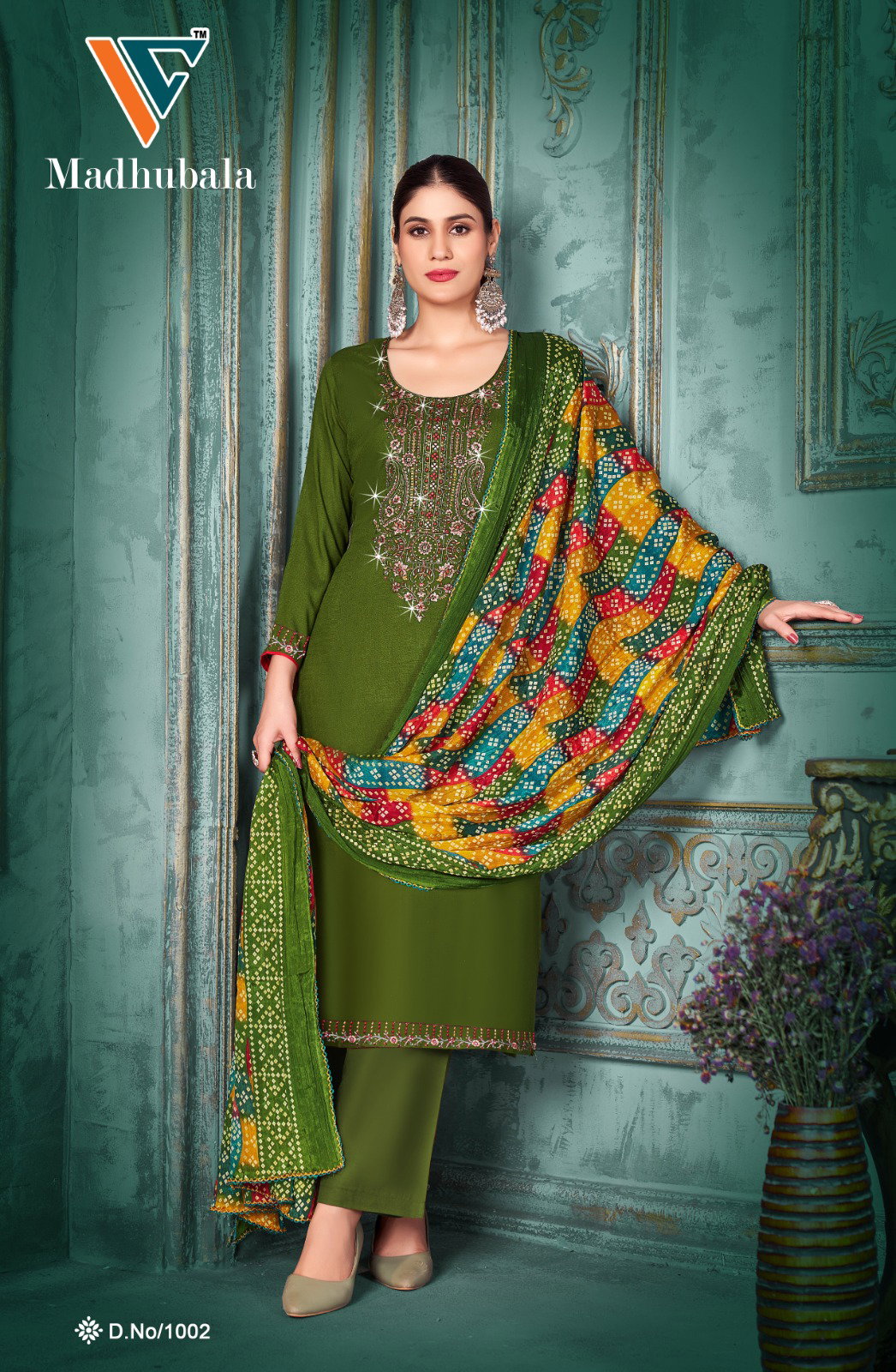 Vandana C Madhubala Vol 1 Rayon Dress Material Collection