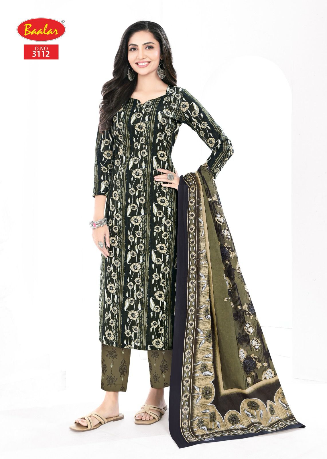 Baalar Zaara Vol 31 Cotton Printed Dress Material