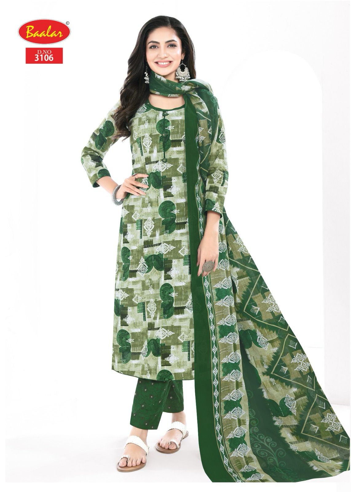Baalar Zaara Vol 31 Cotton Printed Dress Material