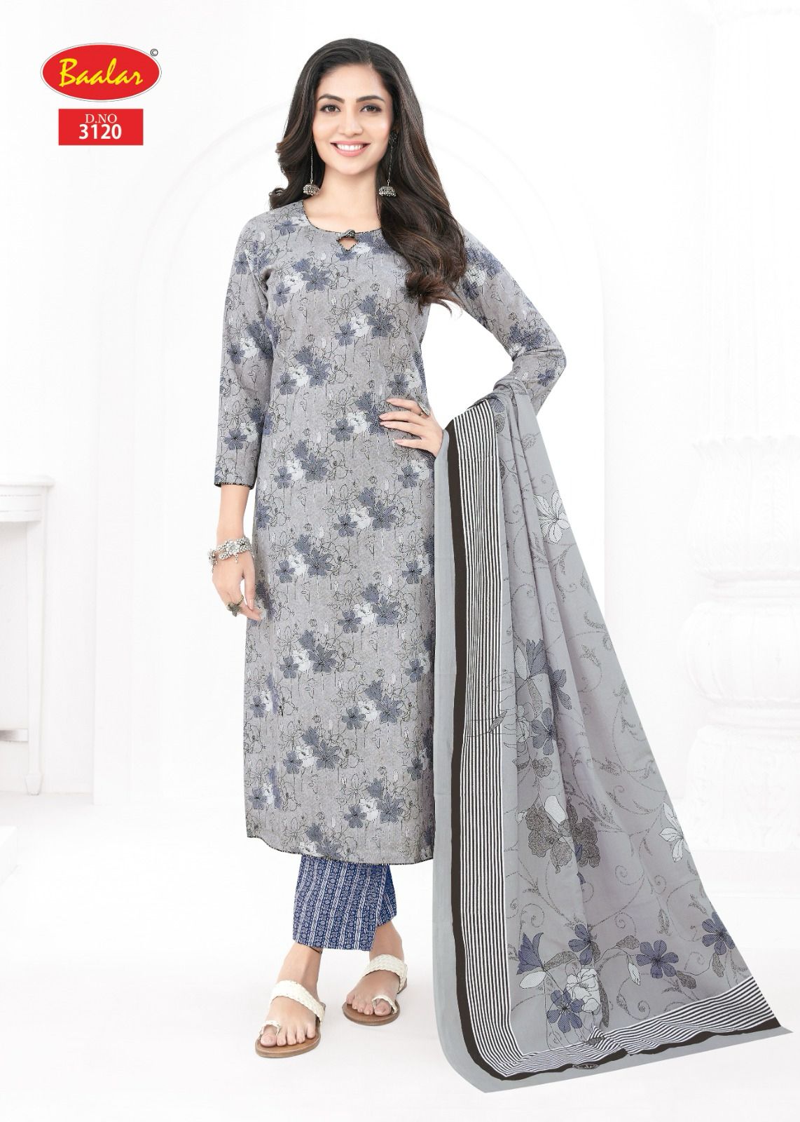 Baalar Zaara Vol 31 Cotton Printed Dress Material