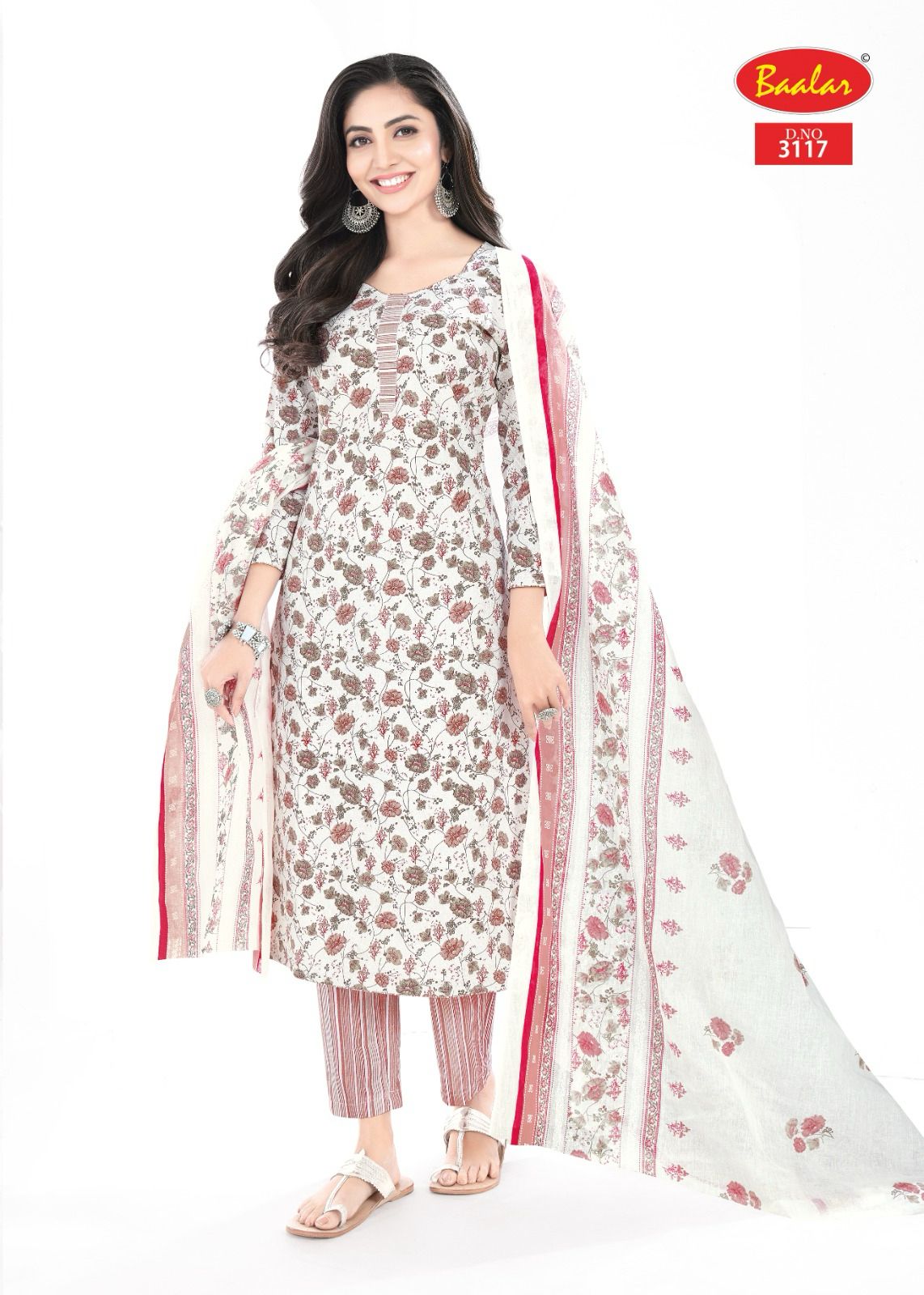 Baalar Zaara Vol 31 Cotton Printed Dress Material