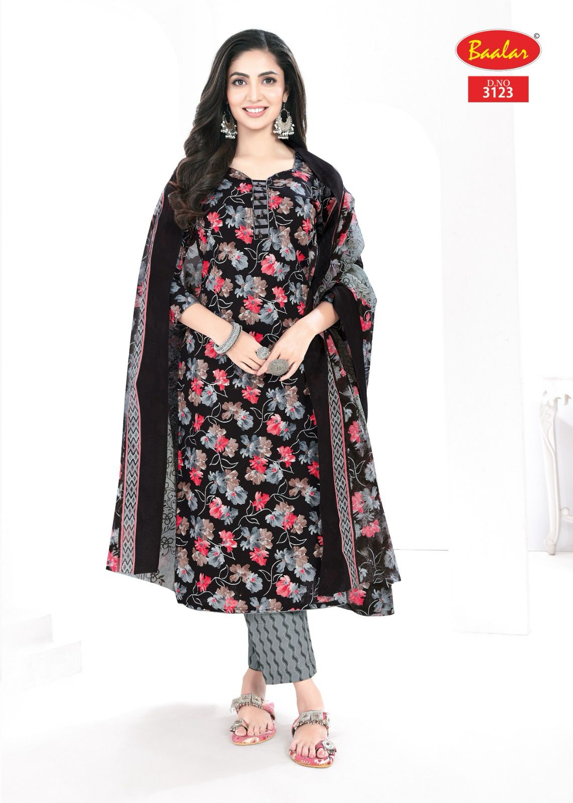 Baalar Zaara Vol 31 Cotton Printed Dress Material