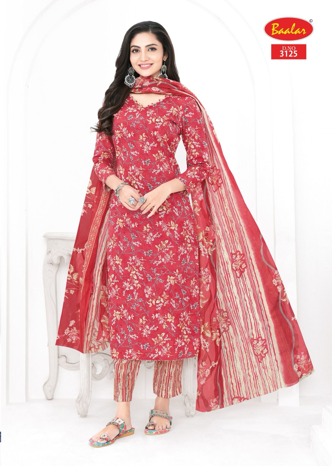 Baalar Zaara Vol 31 Cotton Printed Dress Material
