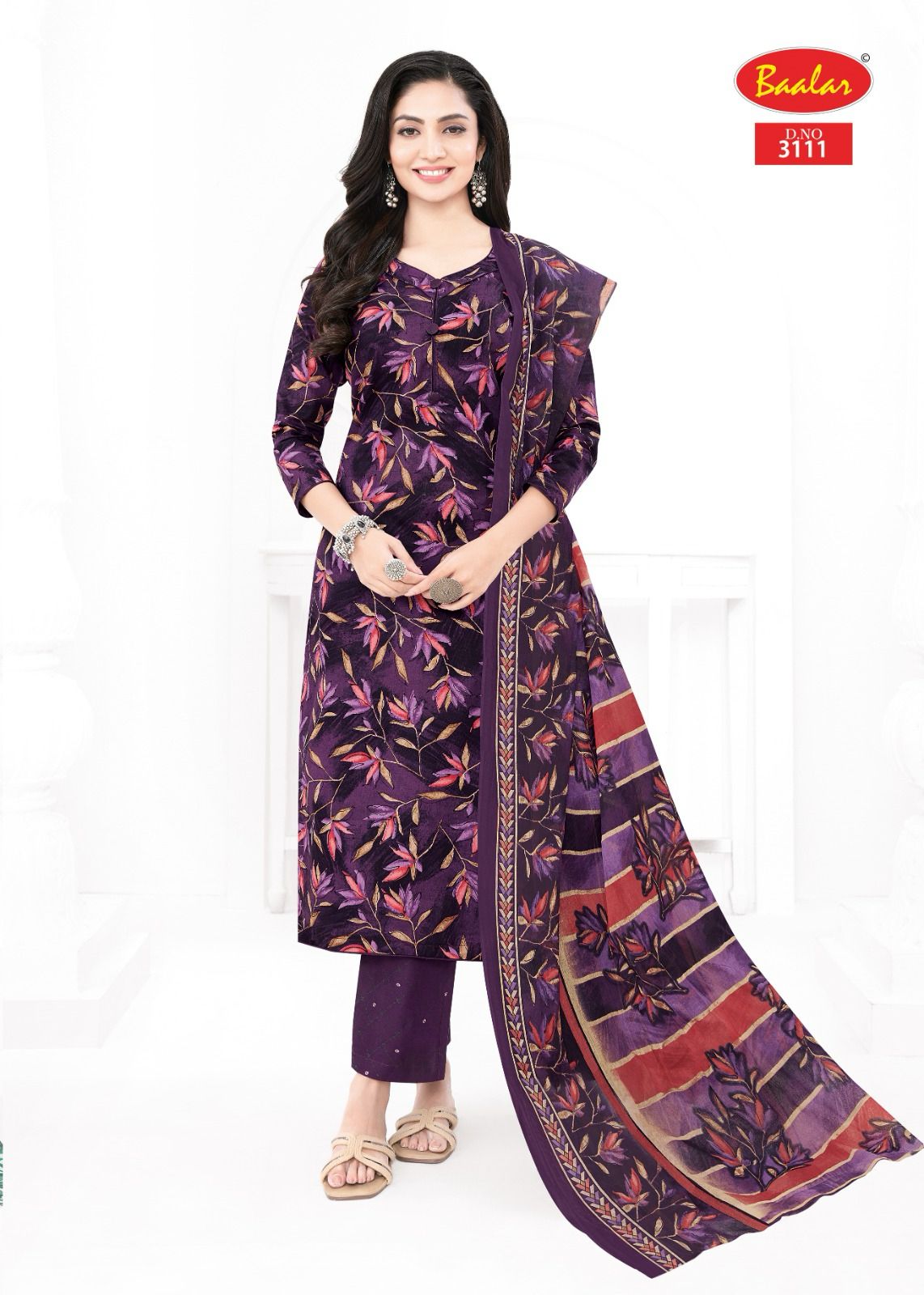 Baalar Zaara Vol 31 Cotton Printed Dress Material