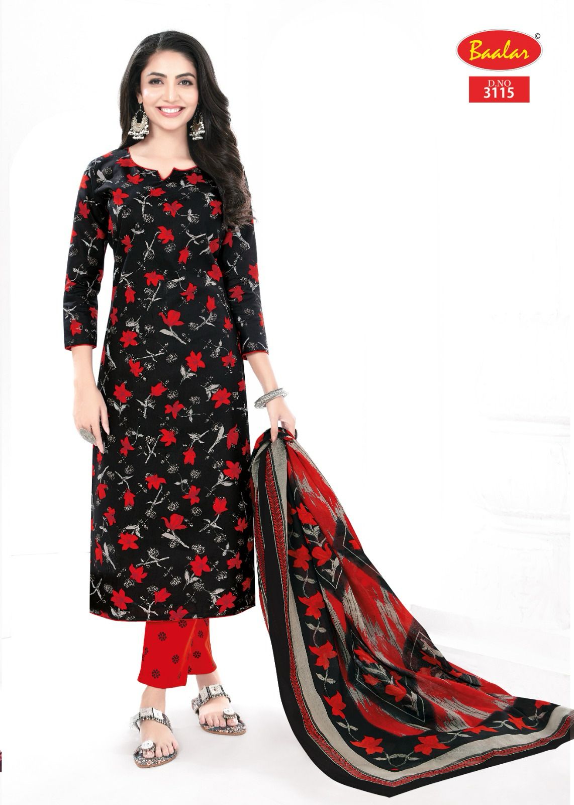 Baalar Zaara Vol 31 Cotton Printed Dress Material