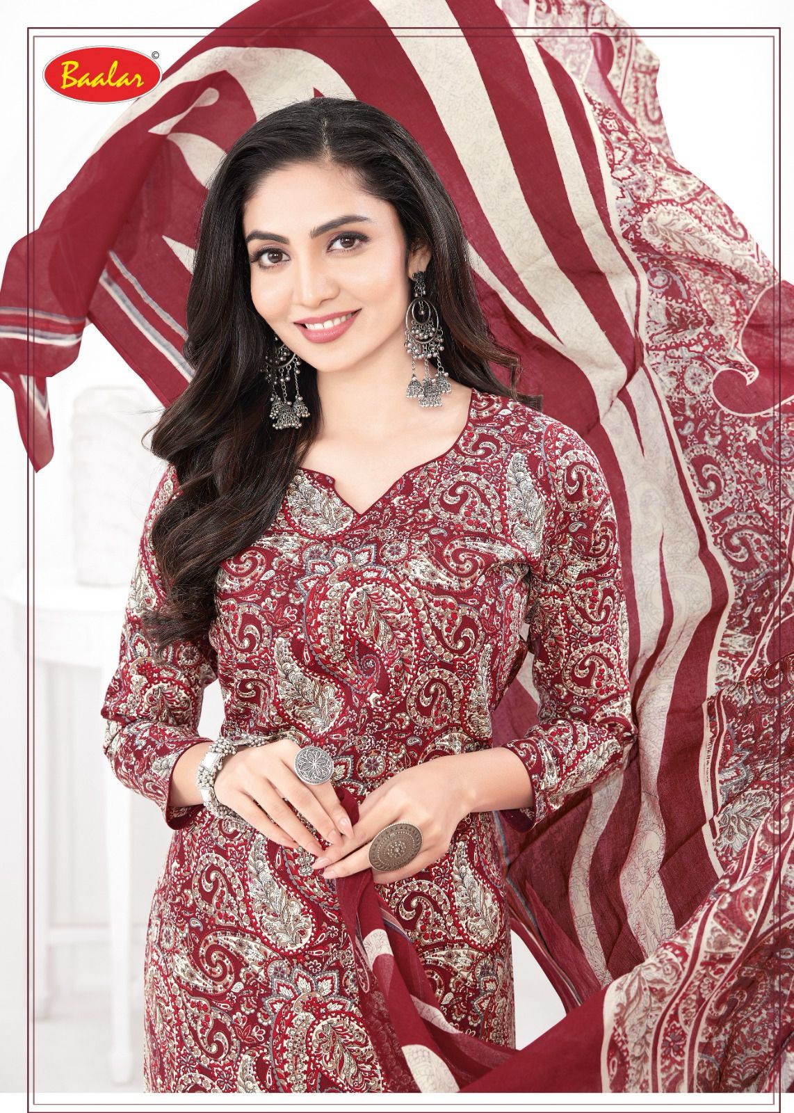 Baalar Zaara Vol 31 Cotton Printed Dress Material