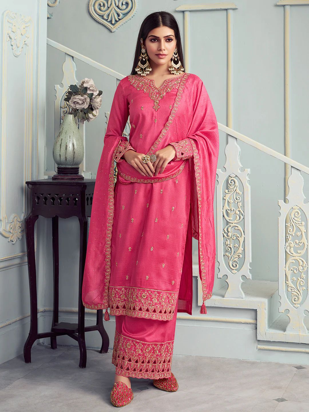 Vinay Kuleesh Shaheen Vol 8 D No. 69811 Salwar kameez Collection