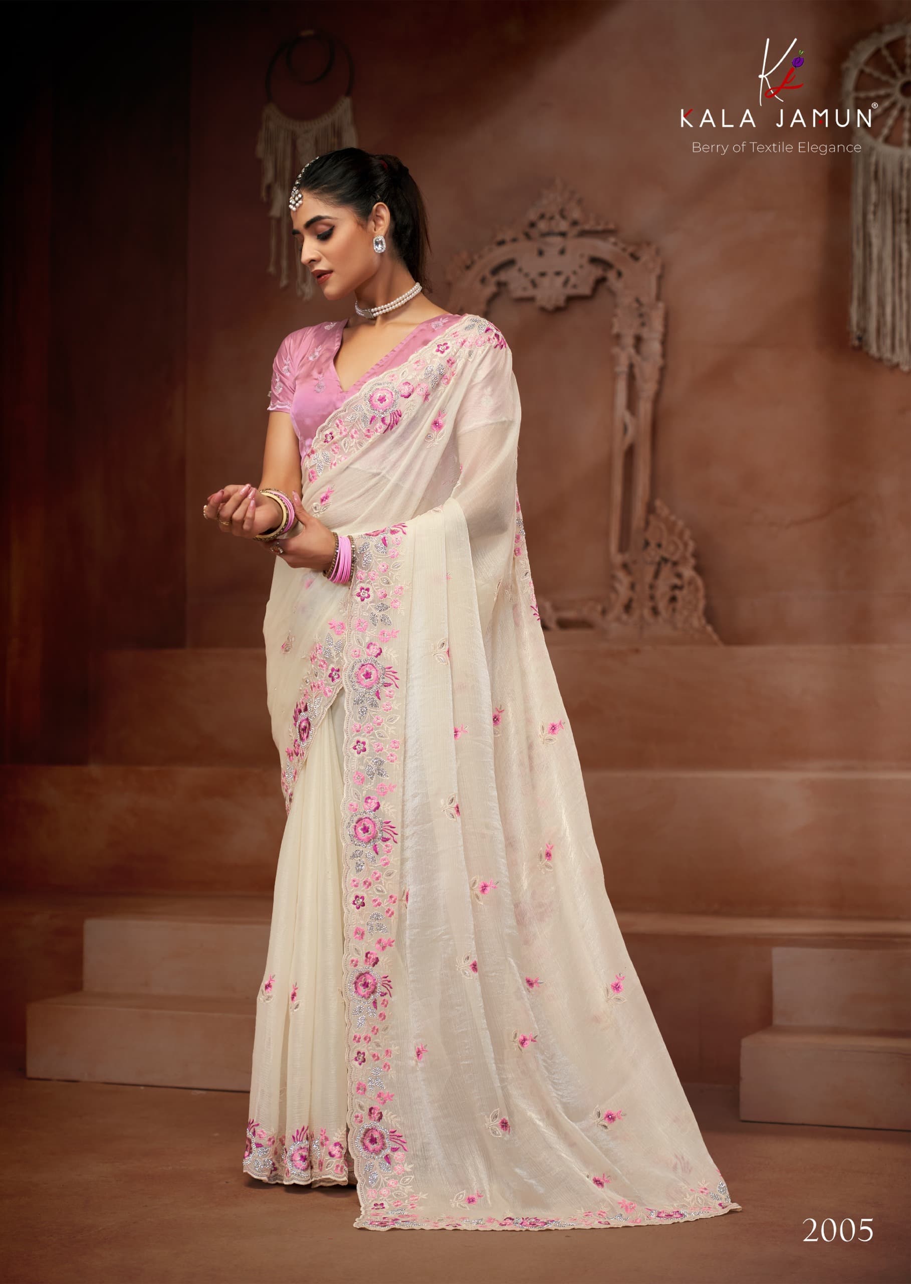 Kala Jamun Karma Based Fancy Saree Collection