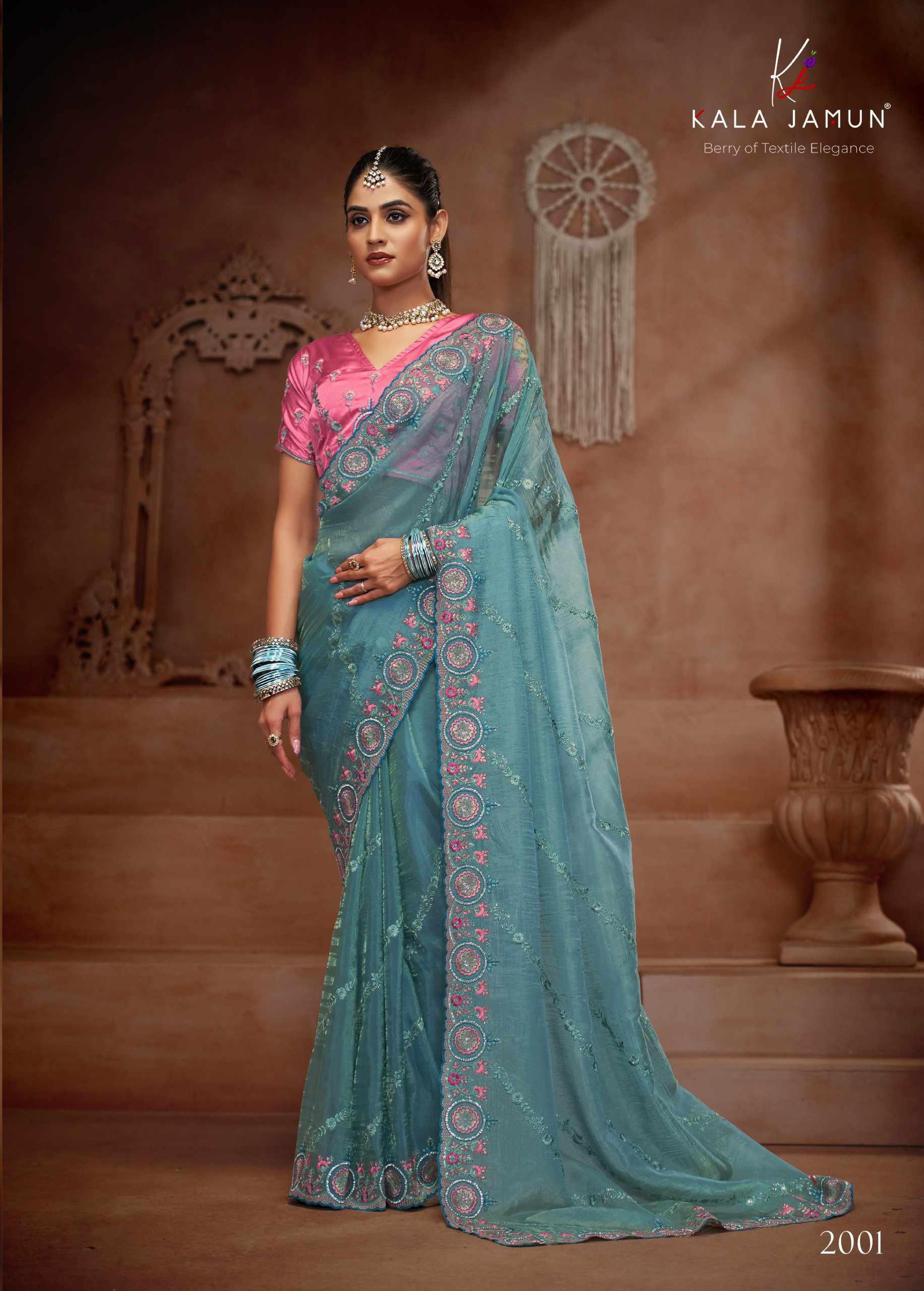 Kala Jamun Karma Based Fancy Saree Collection