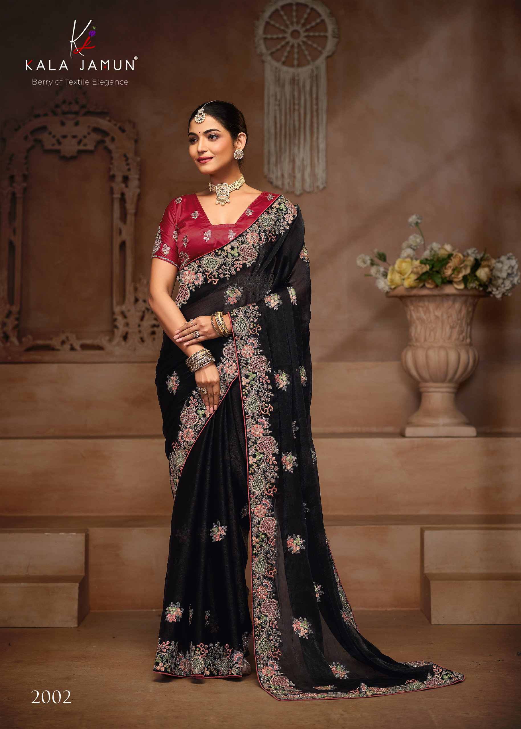Kala Jamun Karma Based Fancy Saree Collection