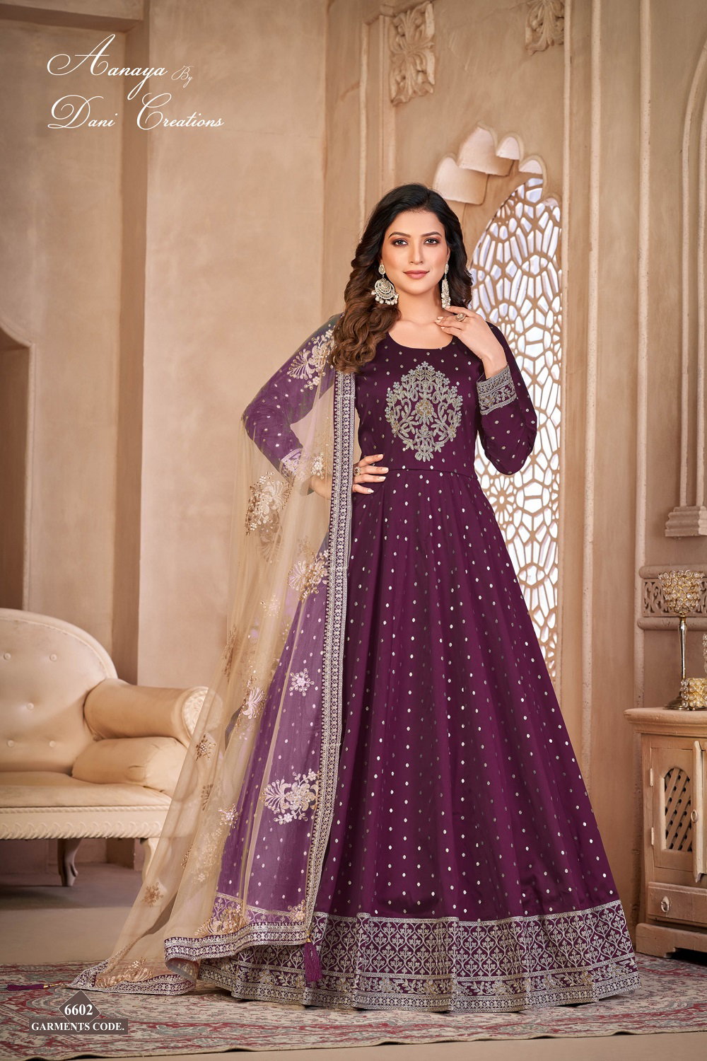 Aanaya Vol 166 Tafeta Butti Designer Salwar Suits Collection