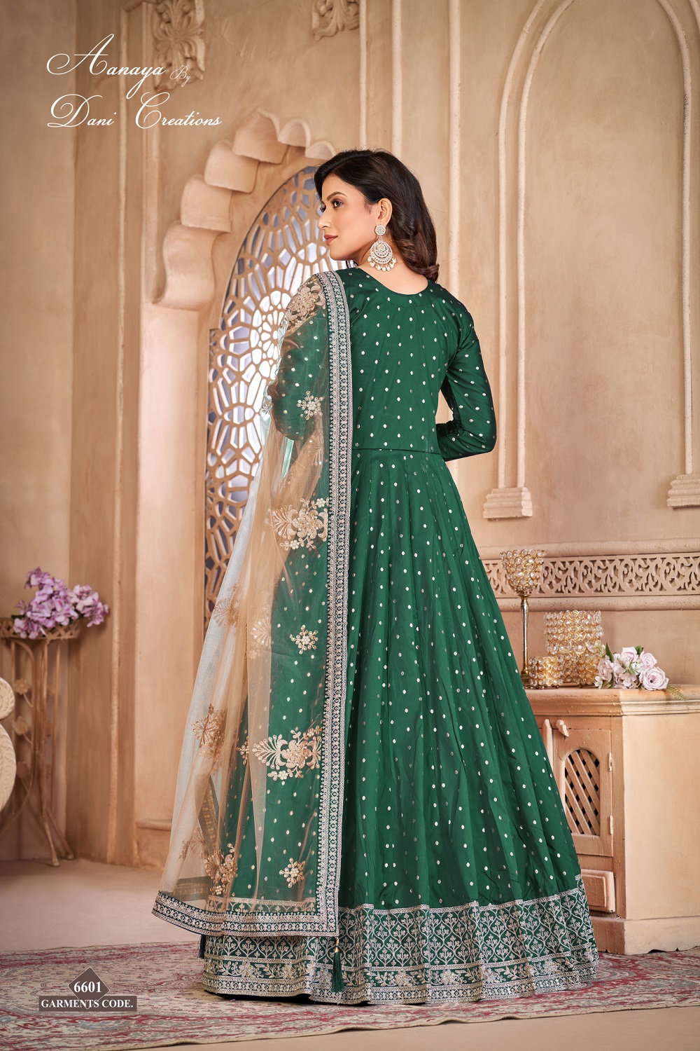 Aanaya Vol 166 Tafeta Butti Designer Salwar Suits Collection