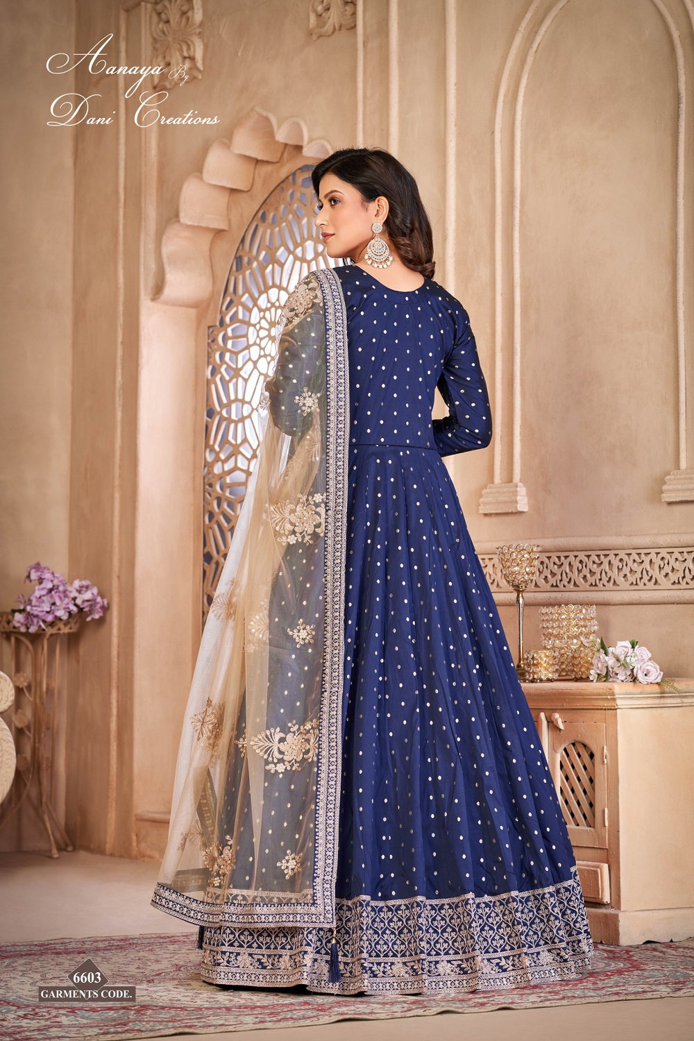 Aanaya Vol 166 Tafeta Butti Designer Salwar Suits Collection