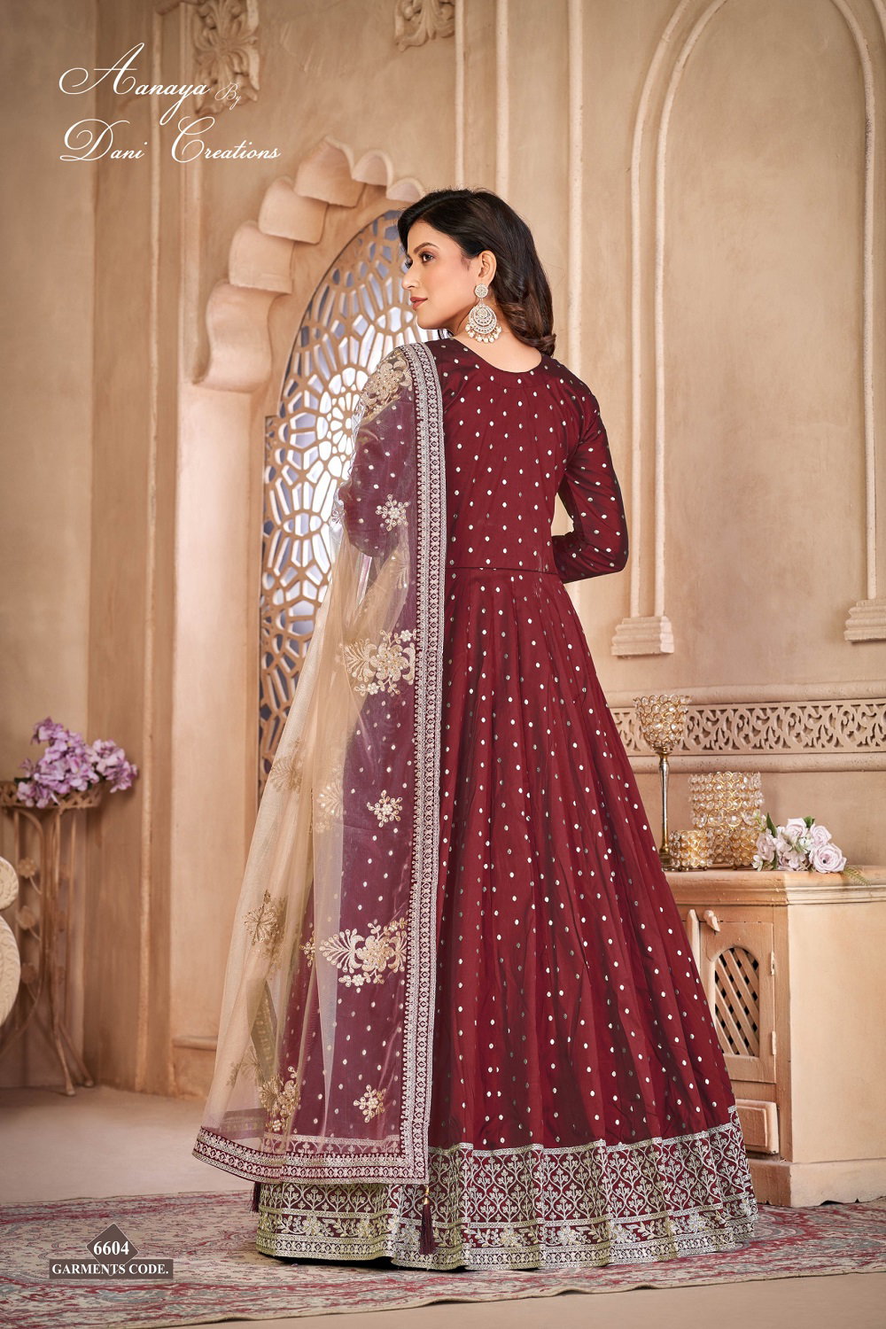 Aanaya Vol 166 Tafeta Butti Designer Salwar Suits Collection